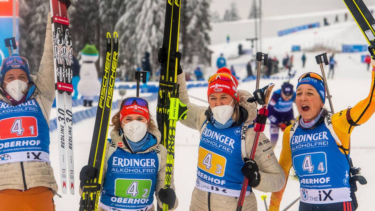 Frauen-Staffel für WM-Generalprobe