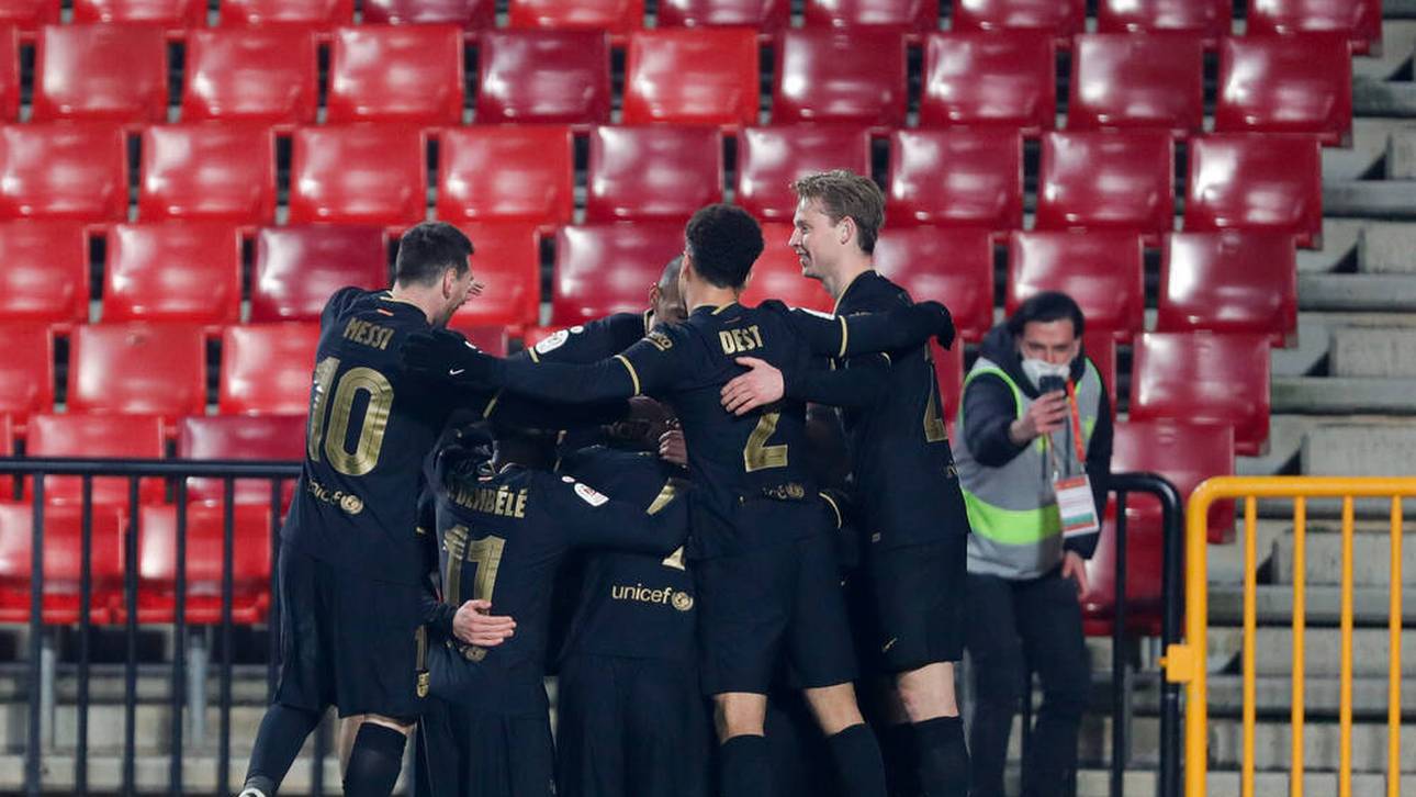 Barca jubelt nach Pokal-Wahnsinn