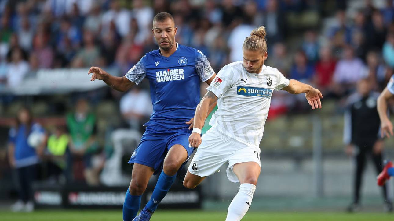 KSC ringt Sandhausen nieder