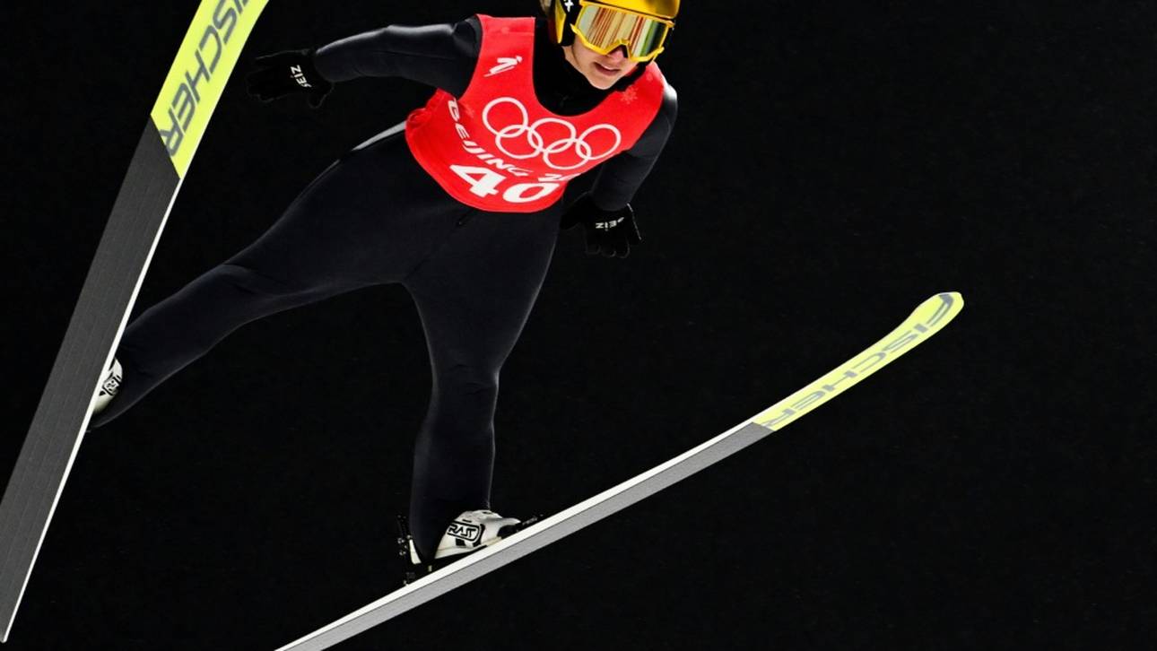 Althaus mit Ausrufezeichen im Training