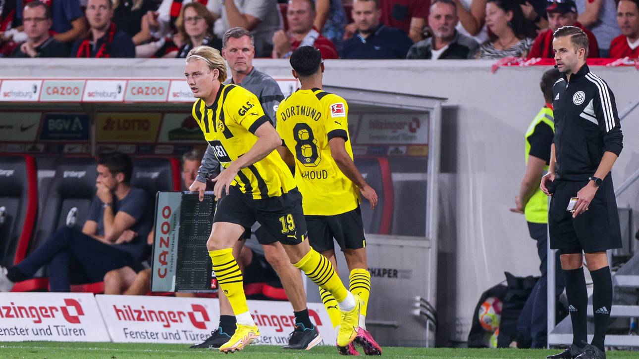Julian Brandt wurde gegen Freiburg erneut nur eingewechselt