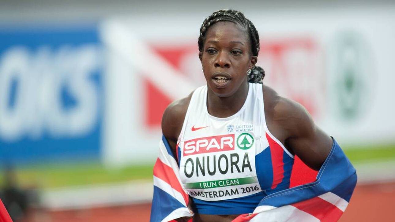 Anyika Onuora holt bei den olympischen Spielen mit der 4x400m-Staffel Bronze