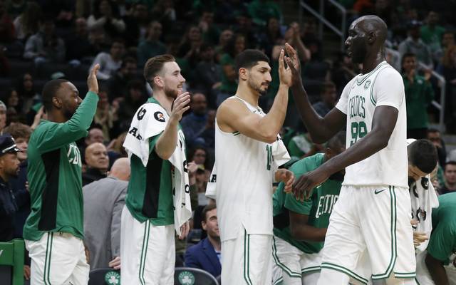 Nba Rookie Tacko Fall Von Boston Celtics Grosster Spieler Der Liga