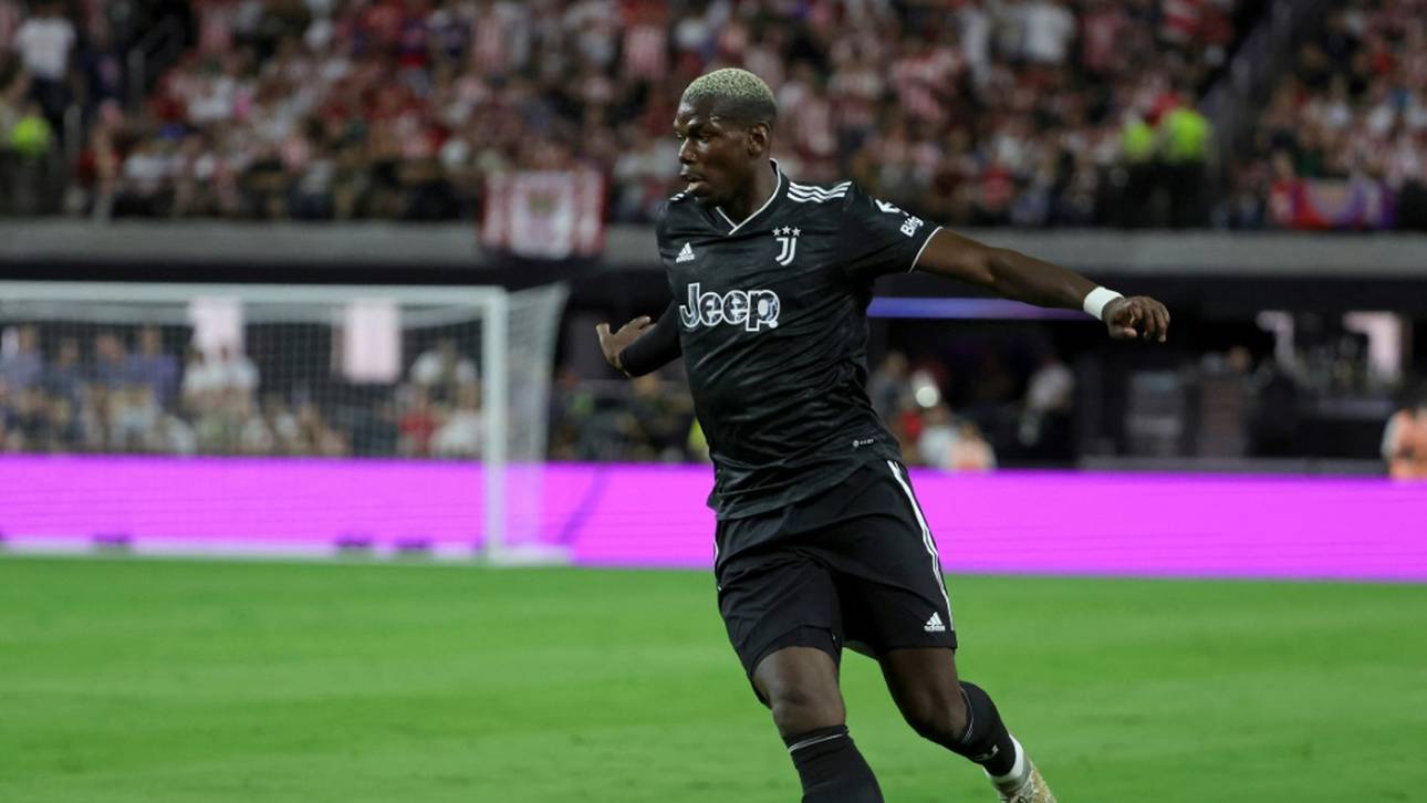 Medien: Pogba unter Polizeischutz in Turin