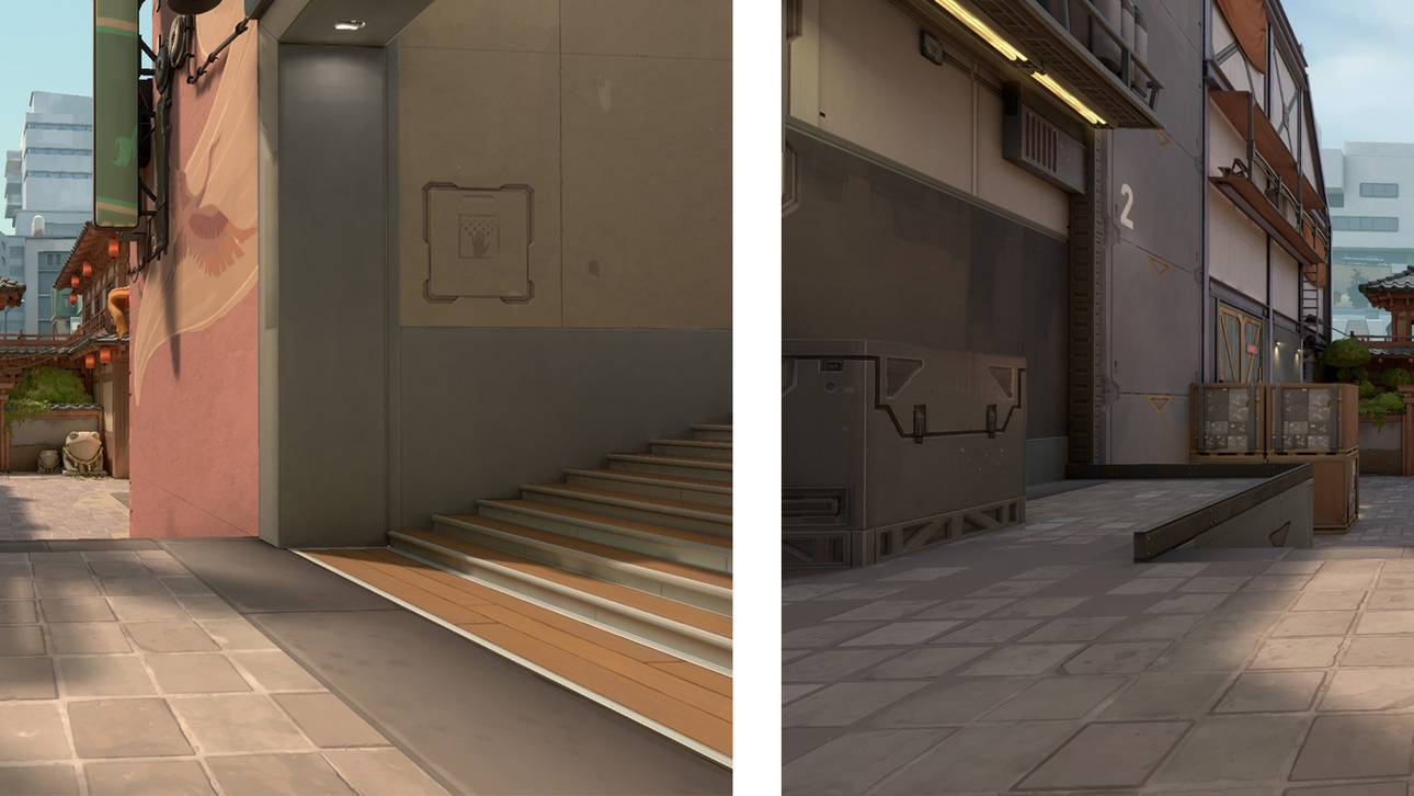 Alt gegen Neu - das Zentrum von "Split" bietet nun mehr Platz und ist schwerer zu verteidigen