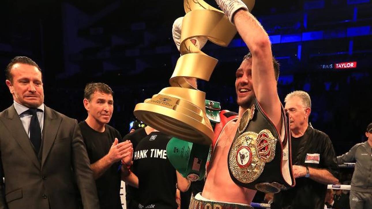 Josh Taylor gewann die Muhammad Ali Trophy