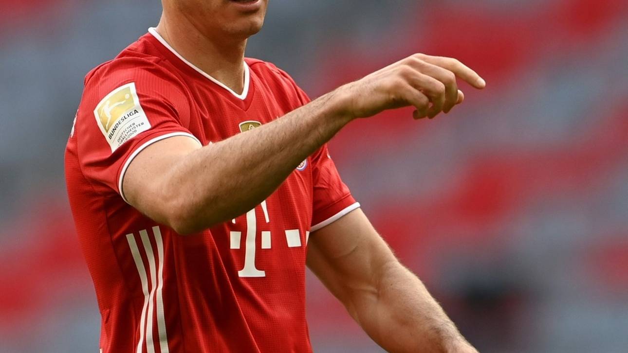 FC Bayern: Lewandowski bricht Training ab