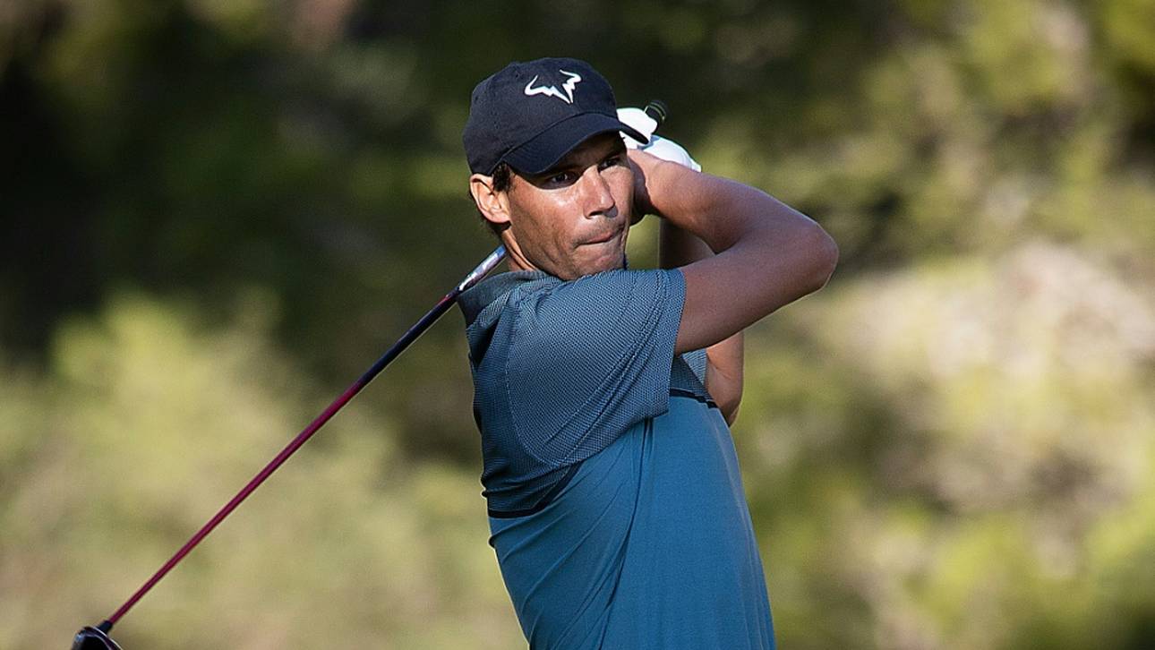 Tennis-Idol Nadal Sechster bei Golf-Turnier