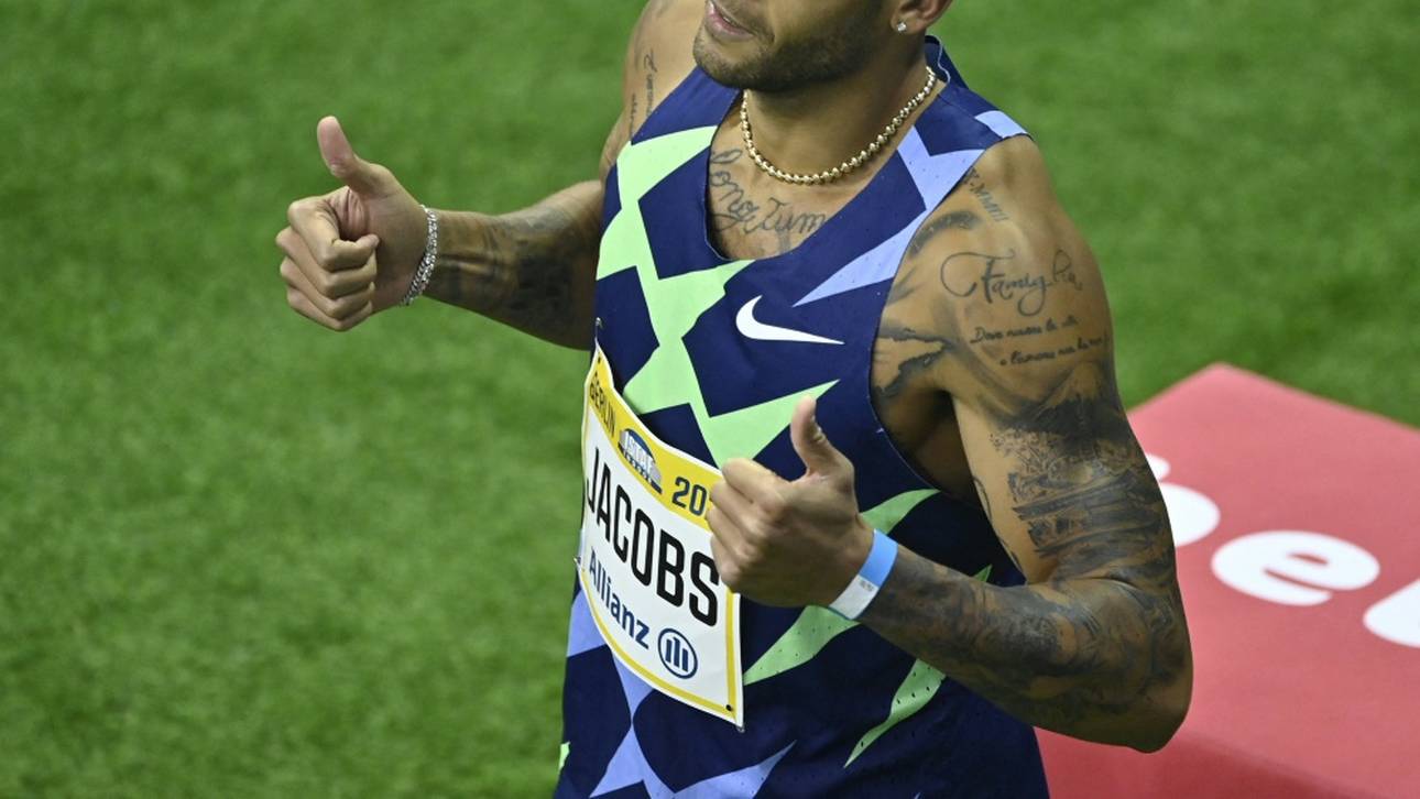 In Berlin: Jacobs gewinnt ersten Sprint nach Tokio-Triumph