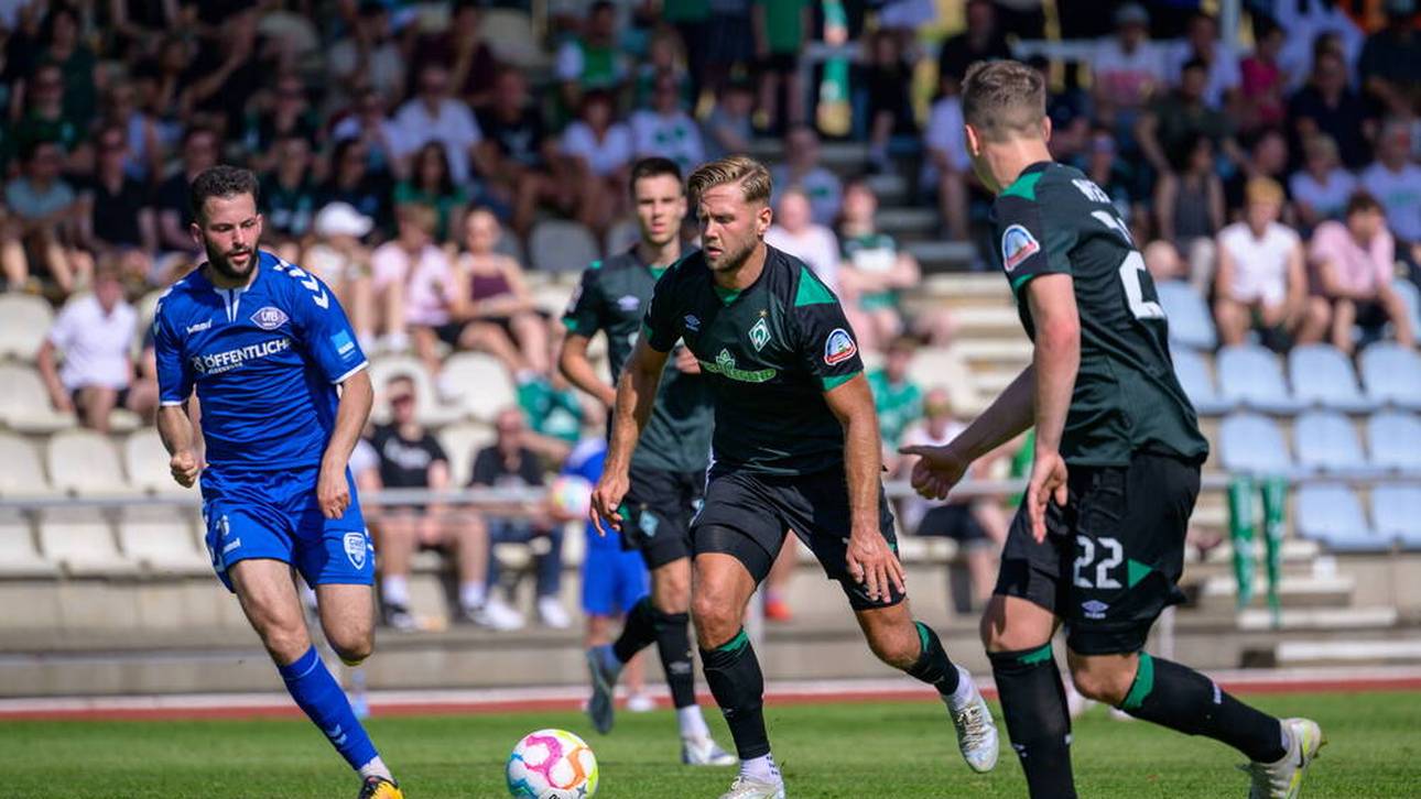 Werder verliert gegen Drittligisten