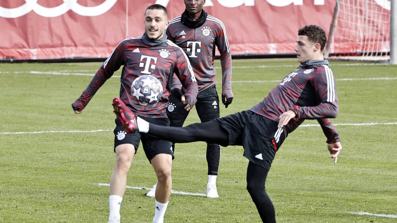 Pavard-Überraschung im Training