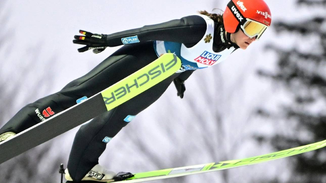 Skispringer im WM-Mixed auf Kurs
