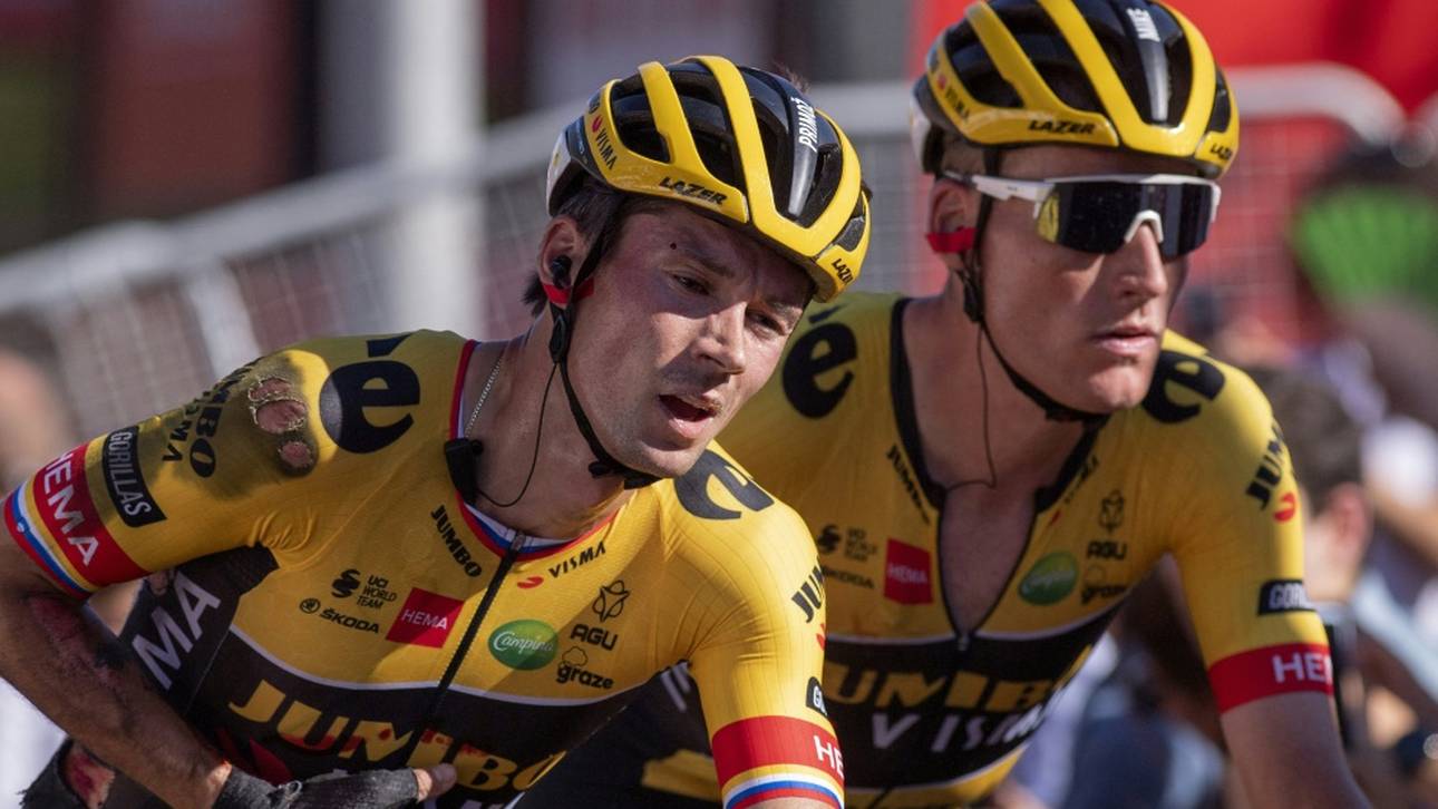 Nach Sturz: Roglic-Chef in Sorge