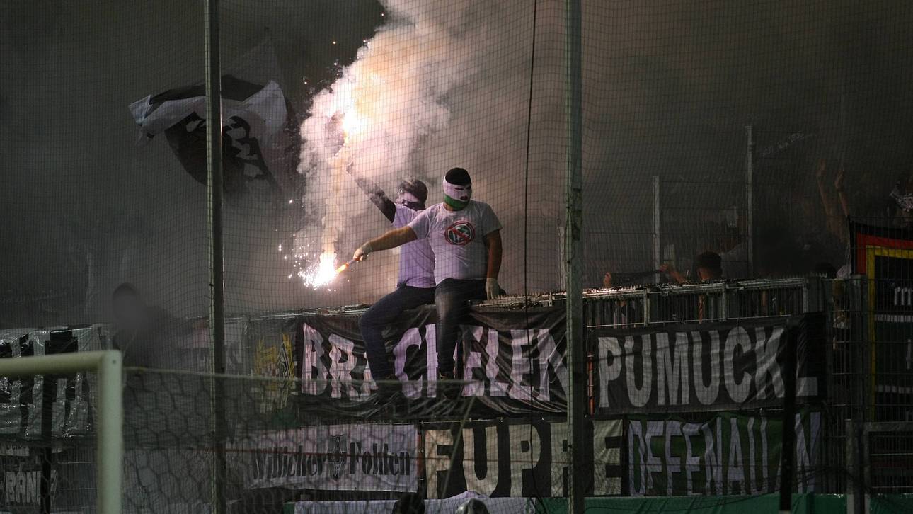 Gladbachs Pyro-Problem sorgt Eberl