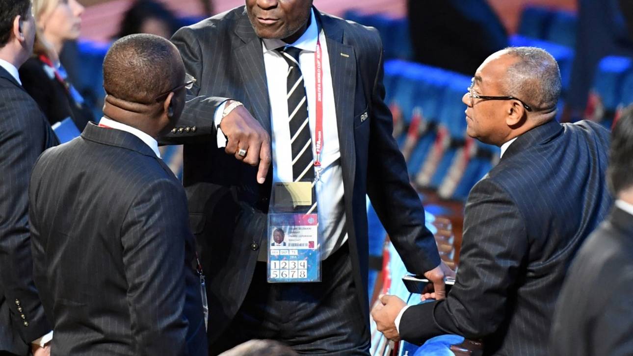 Ex-CAF-Chef Omari gesperrt