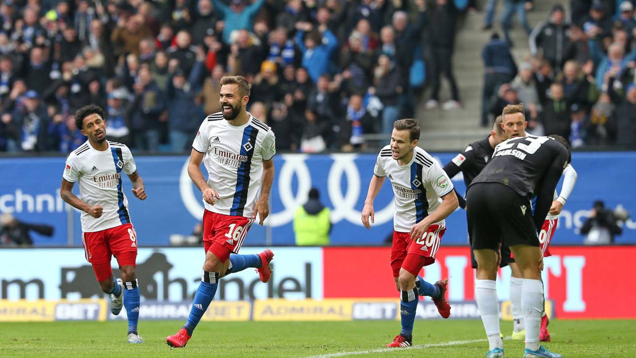 Kurioses Slapstick-Tor bei HSV-Sieg