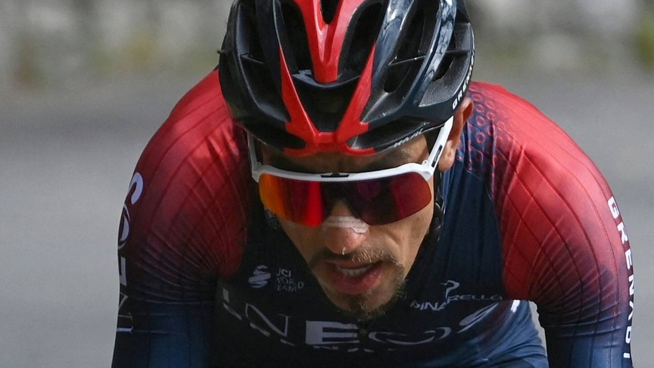 Kolumbianer feiert im Baskenland