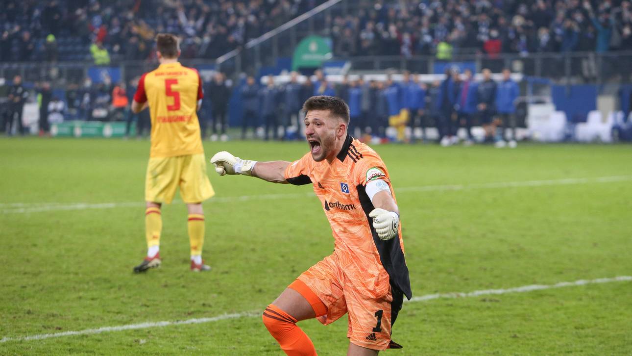 HSV gewinnt irren Pokalfight gegen KSC