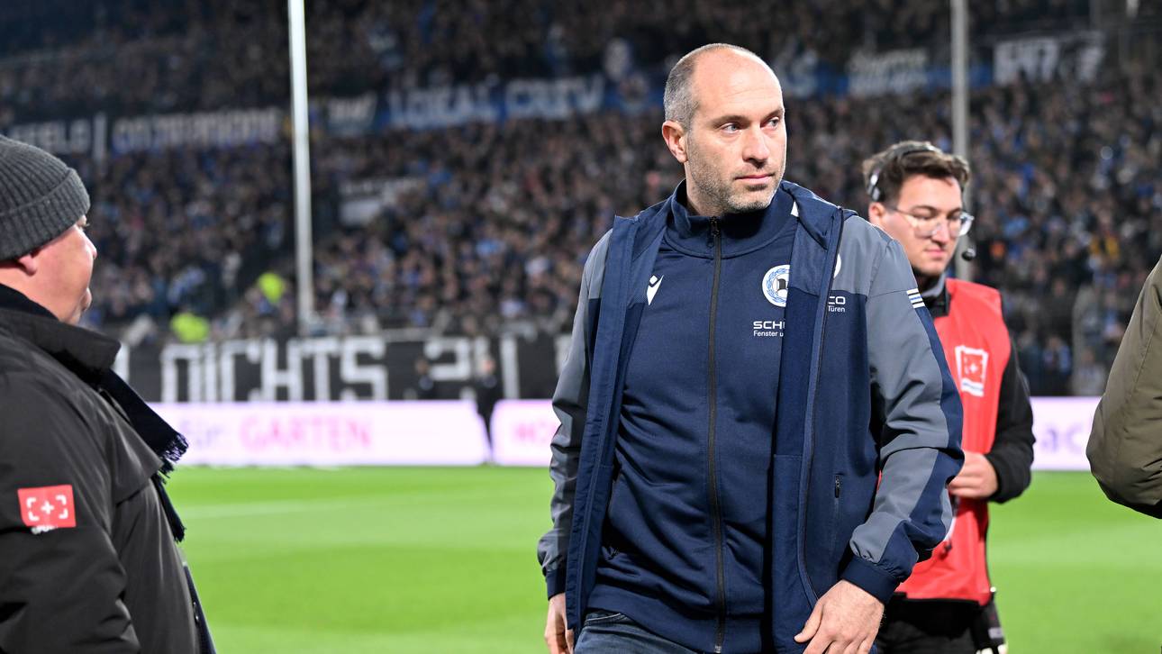 Bielefeld-Beben! Auch Trainer weg