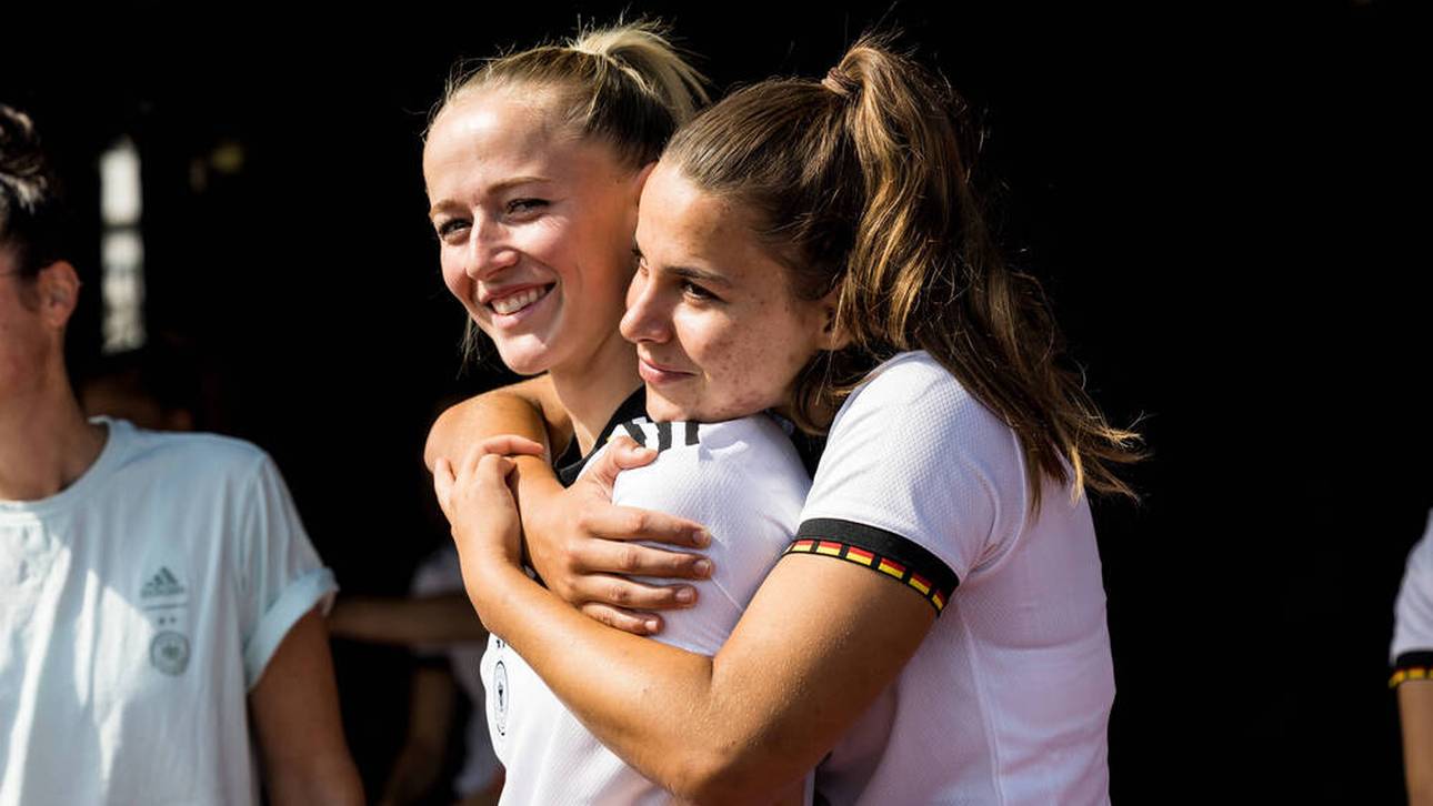 DFB-Spielerin mit Spruch des Jahres