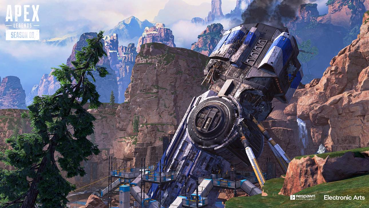 Die Crash Site beherbergt ein King of the Hill Szenario