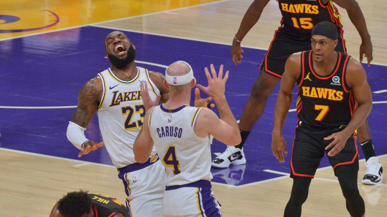 James leidet! Lakers schimpfen Rambo