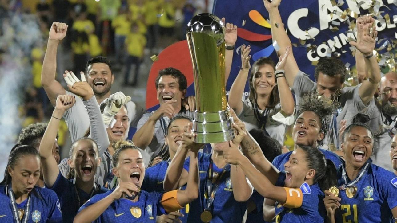 Brasiliens Frauen dominieren weiter in Südamerika