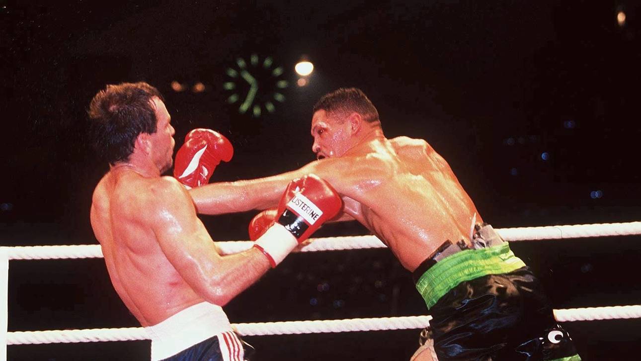 Henry Maske musste sich 1996 Virgil Hill beugen