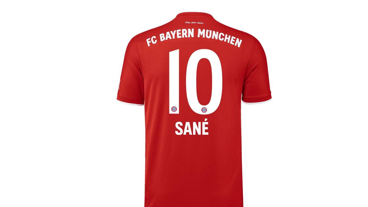 So sieht das Bayern-Trikot von Leroy Sané aus