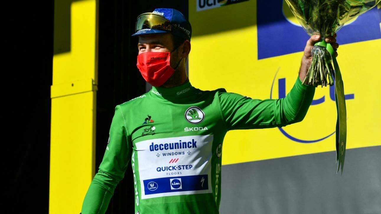 Cavendish holt das Grüne Trikot