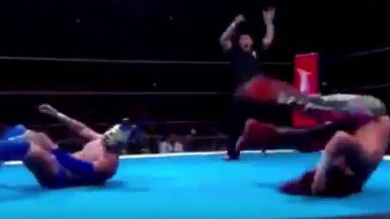 Hiromu Takahashi verletzte sich bei dieser Landung schwer