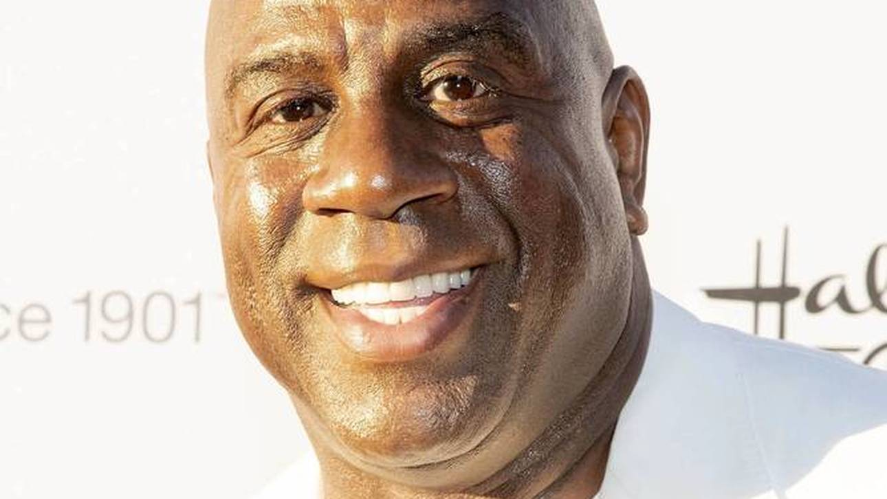 Magic Johnson ist auch heute noch vielbeschäftigt
