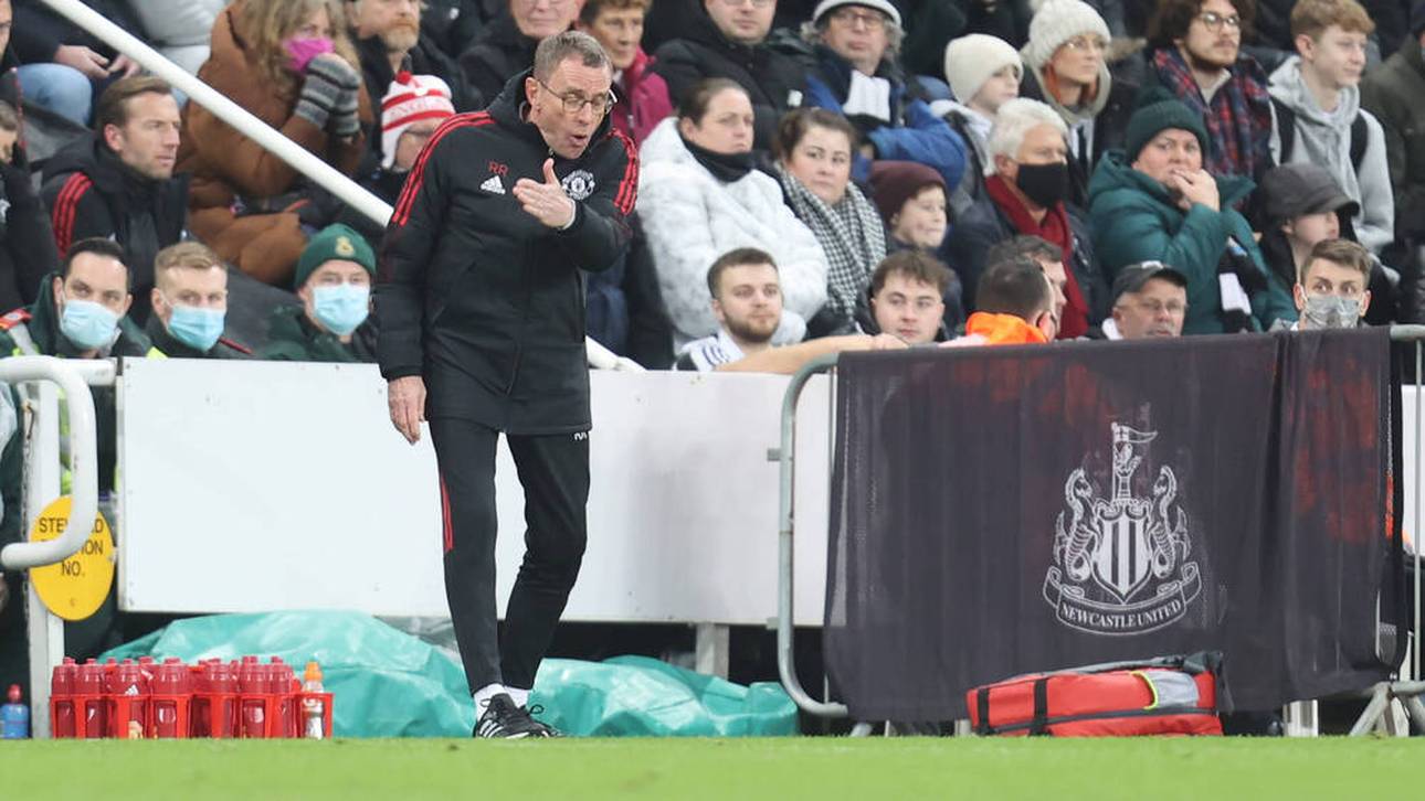 United-Rückschlag: Rangnick schimpft