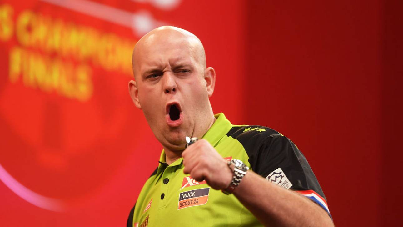 Van Gerwen knackt Taylor-Rekord