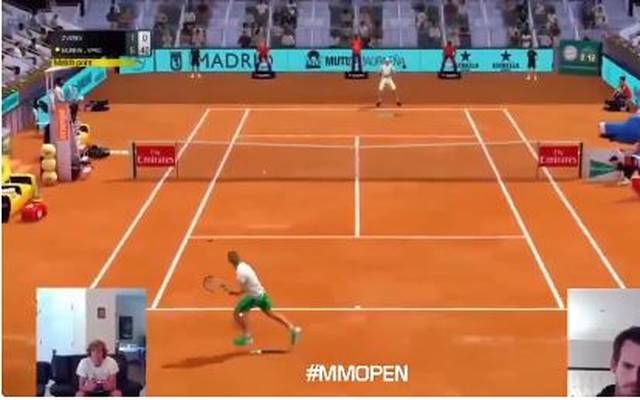 Tennis Madrid Open Virtuell Andy Murray Fertig Sascha Zverev Ab