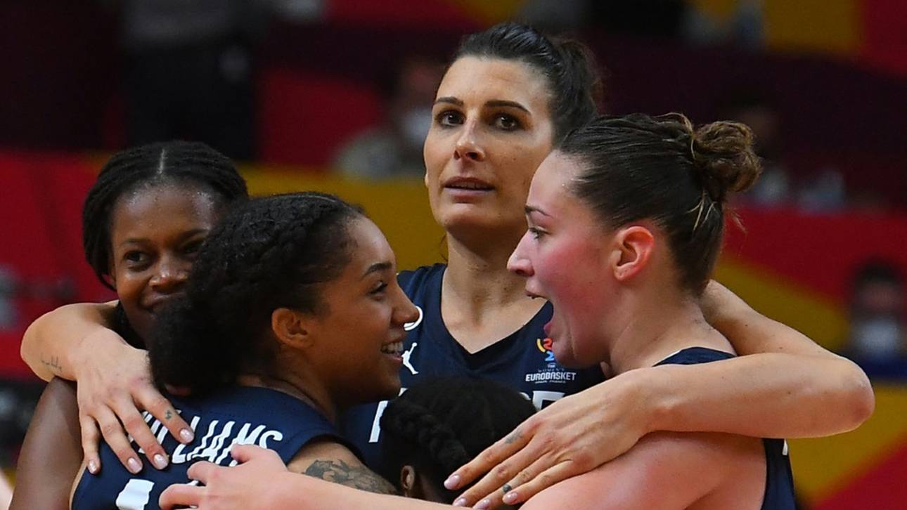 Basketball: Frankreich zum fünften Mal in Folge im Finale der Frauen-EM