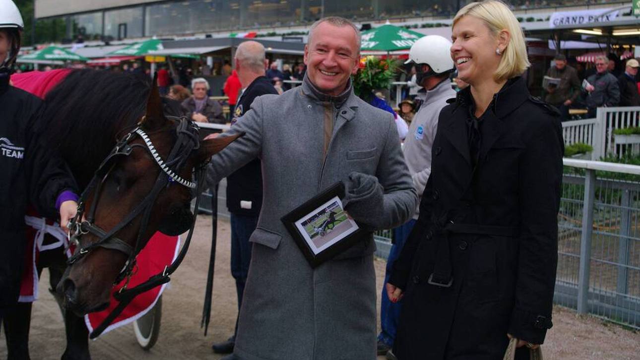 Anke Huber und Roger Wittmann wurden Lebens- und Geschäftspartner