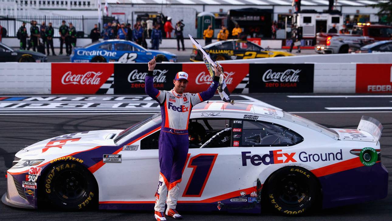 NASCAR: Hamlin gewinnt Pocono 2