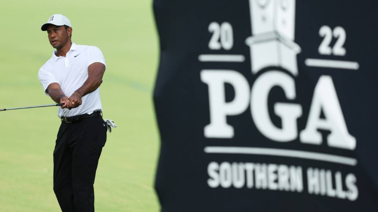 PGA Championship: Dann startet Woods