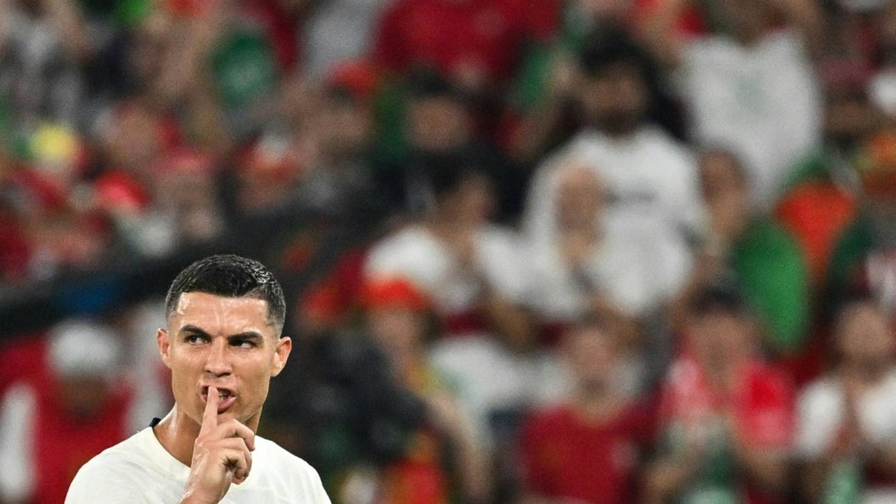 Ronaldo liefert sich Wortgefecht bei Auswechslung