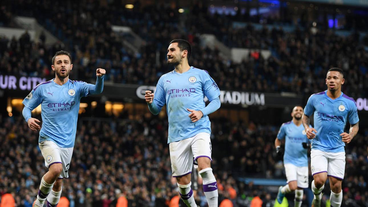 City gewinnt Spitzenspiel in England