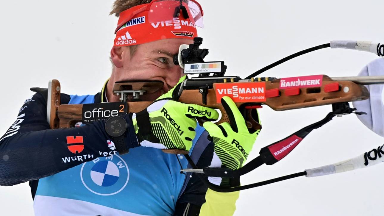 Deutsches Biathlon-Duo glänzt