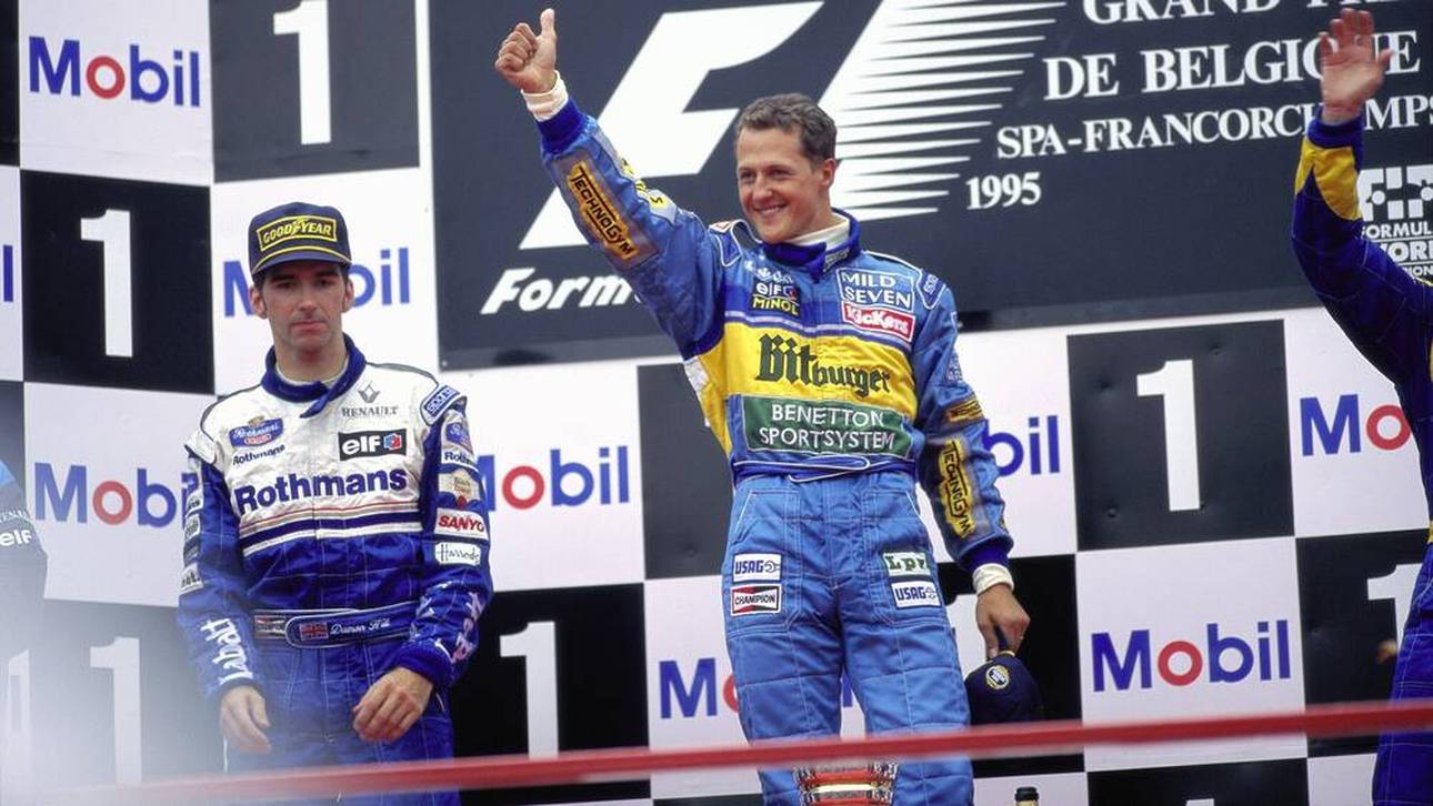 Michael Schumachers denkwürdigste Regen-Gala