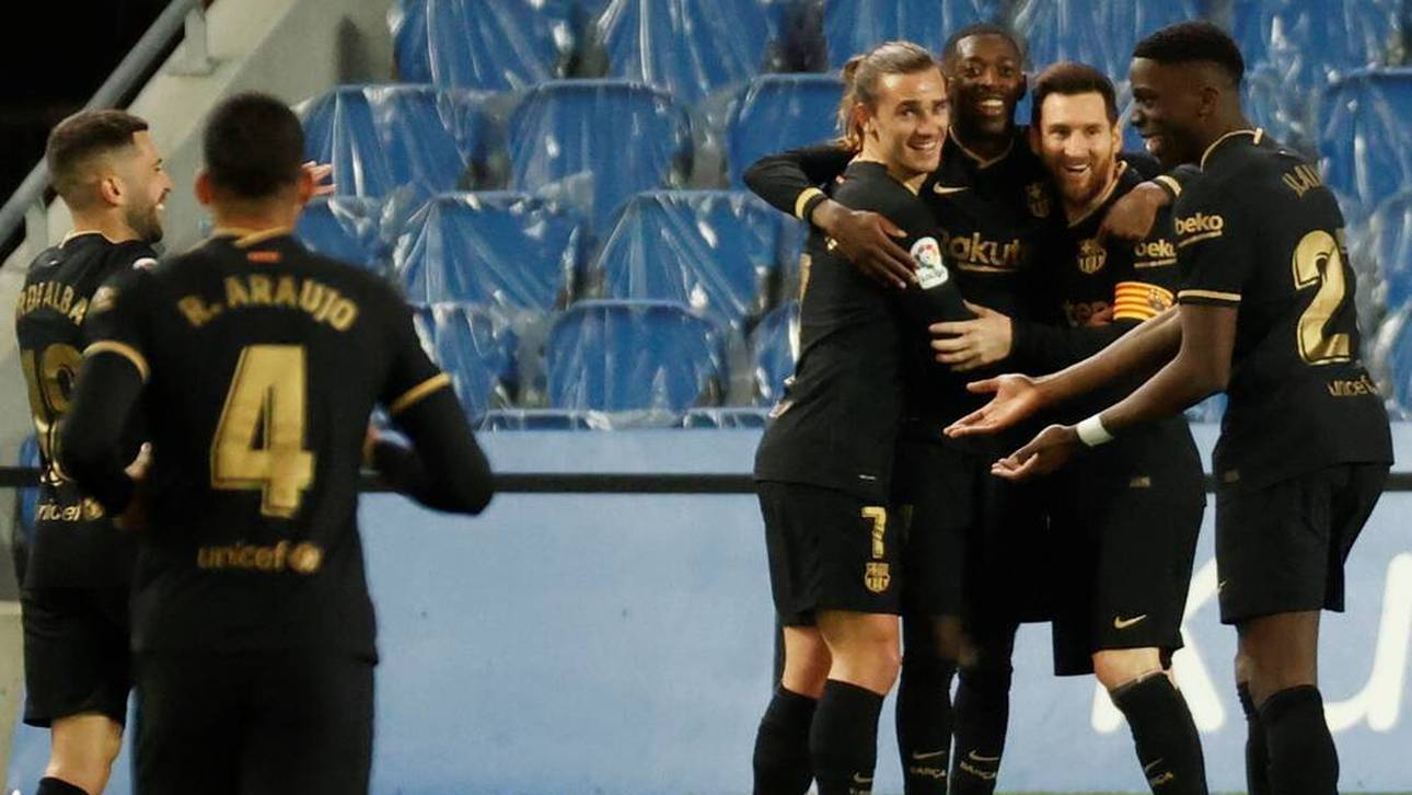 Barca-Schützenfest mit Messi-Rekord