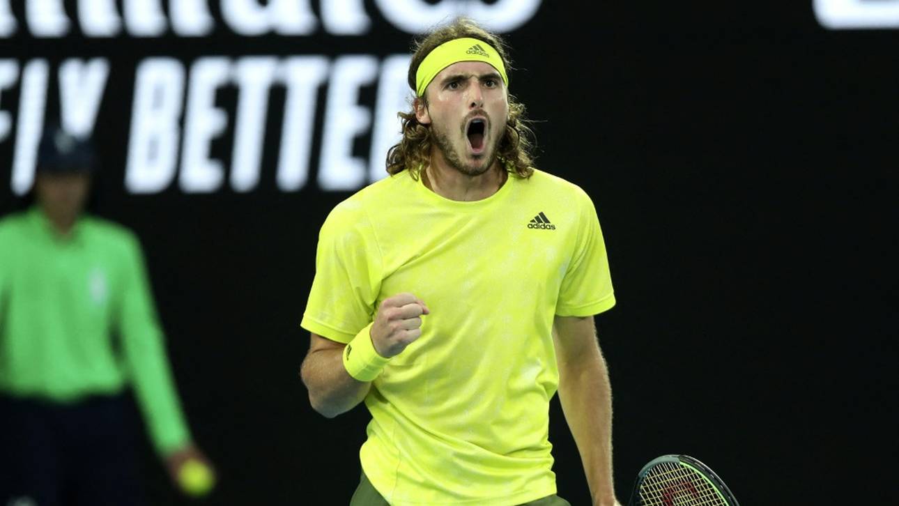 Tsitsipas wendet Blamage ab