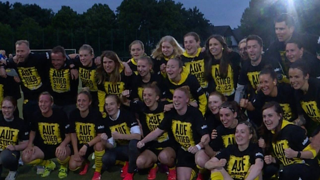 BVB-Frauen feiern ersten Aufstieg