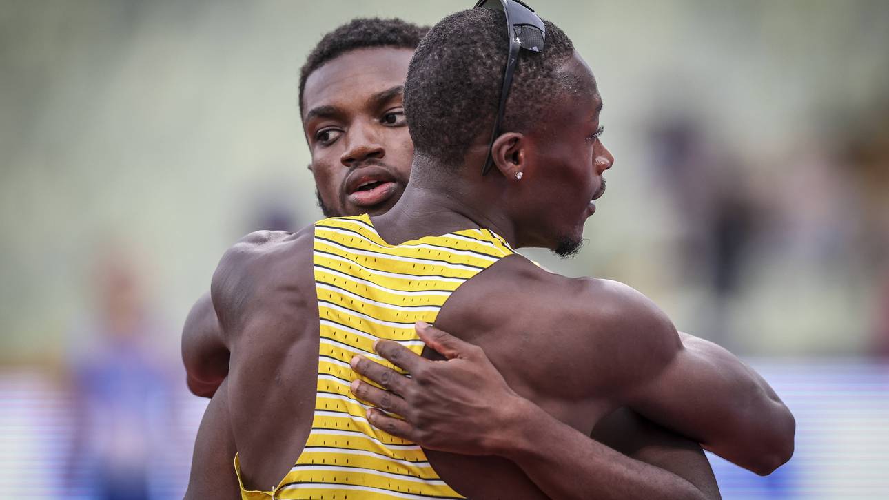 Lucas Ansah-Peprah (l.) und Owen Ansah kamen nicht mehr zum Einsatz