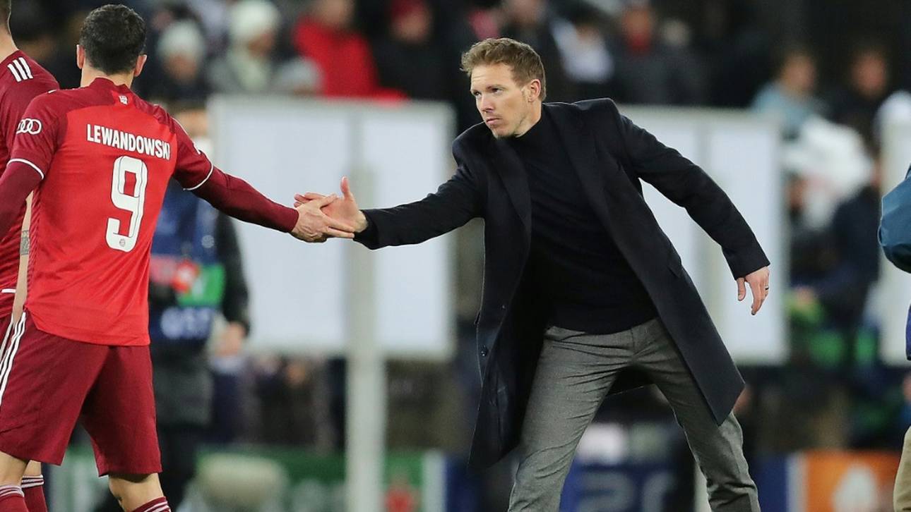 Nagelsmann plant „ganz normal“ mit Lewandowski