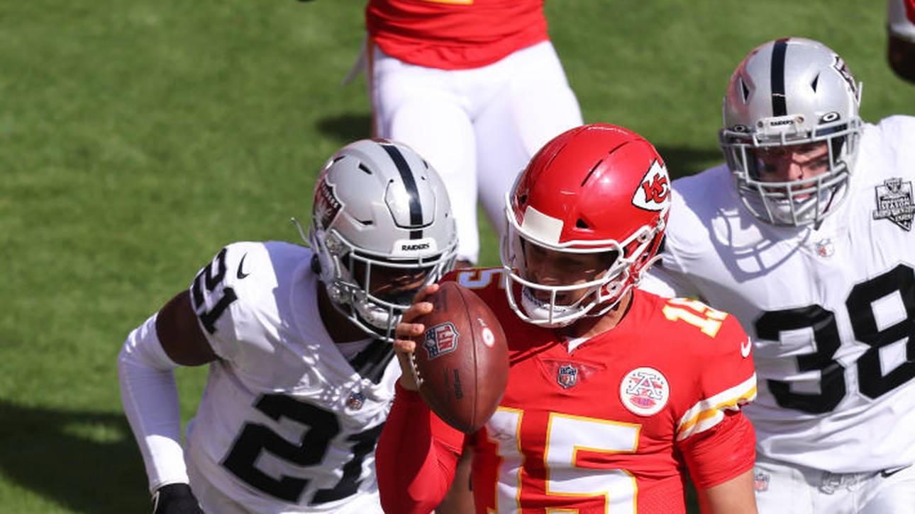 Raiders entzaubern Mahomes