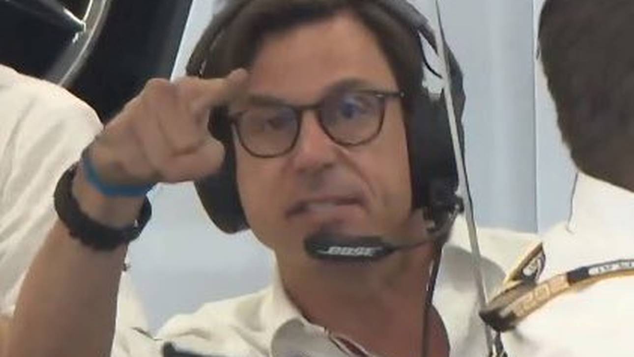 Die Szene des F1-Rennens